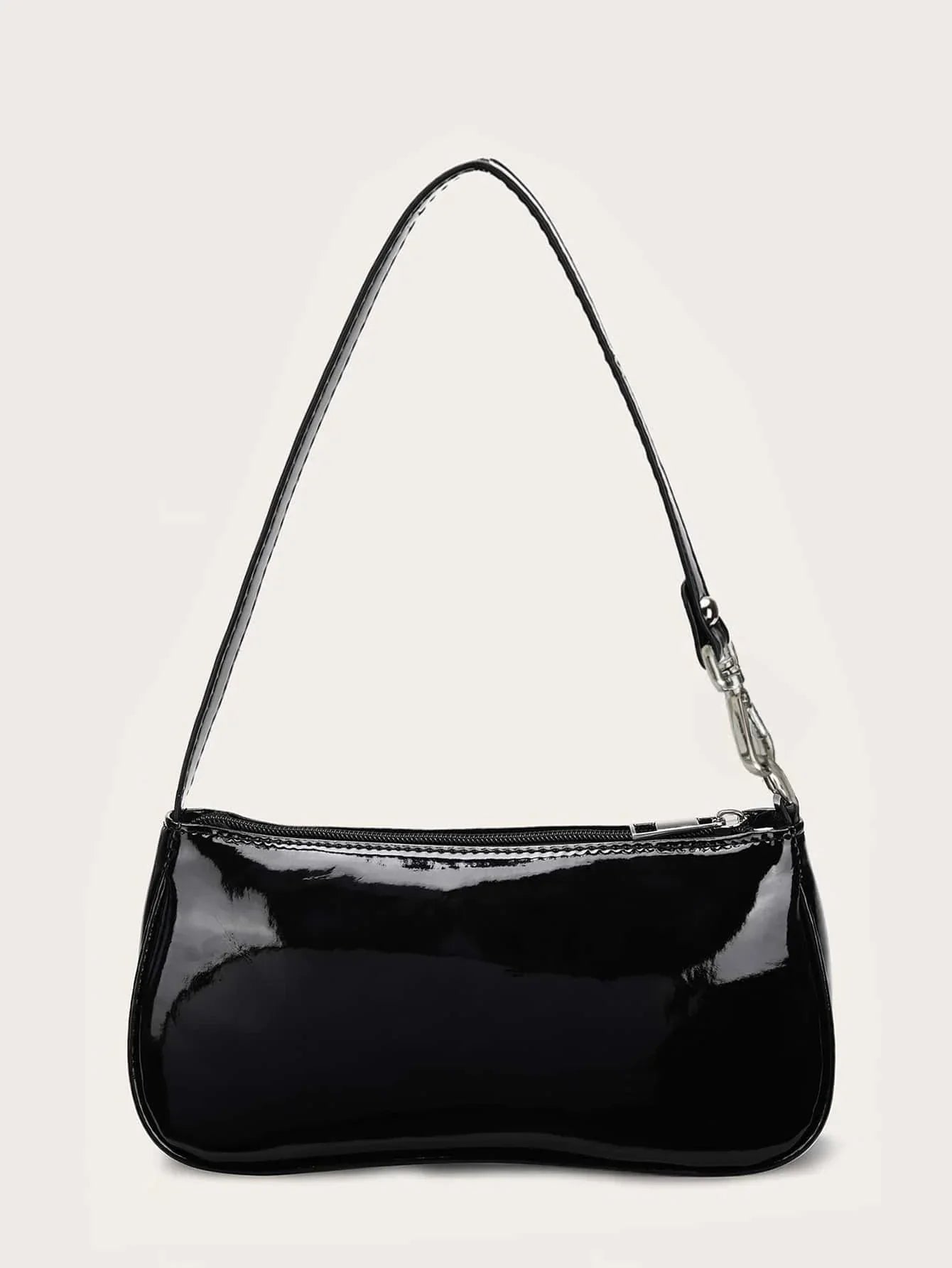 Artificial Patent Leather Bag For Teen Girls