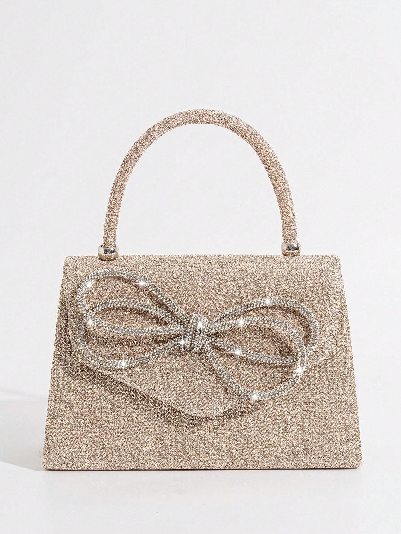 Vincy Glitter Handbag Glamorous, Elegant, Exquisite, Quiet Luxury Sequin, Stylish, Luxury, Shiny Glamorous Square Bag
