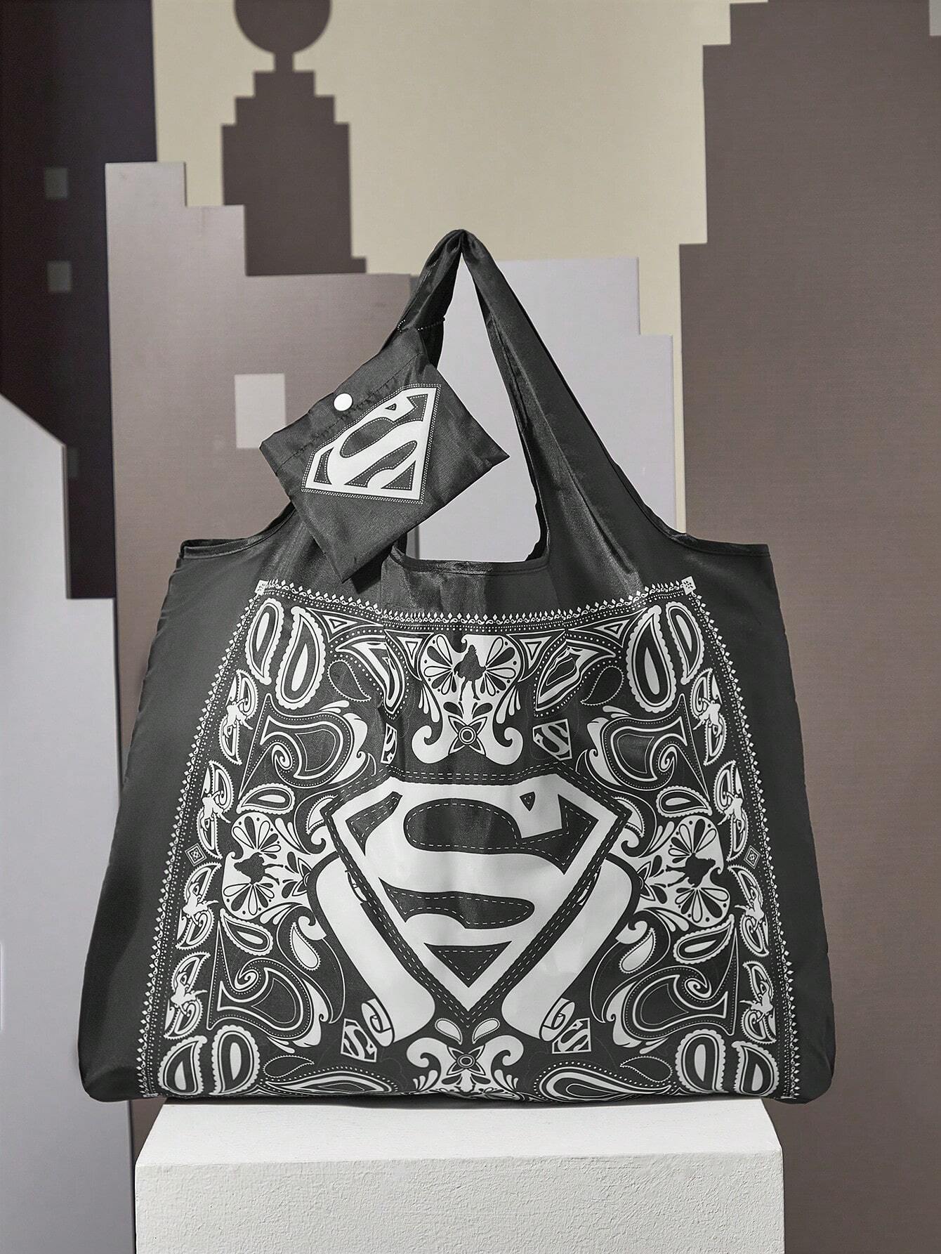 Letter & Harrypotter Deathly Hallows Geo Graphic Tote Bag