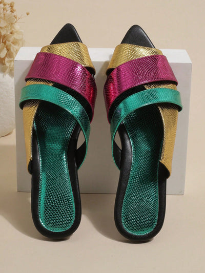 Fashionable Women's Pointed Toe Slippers