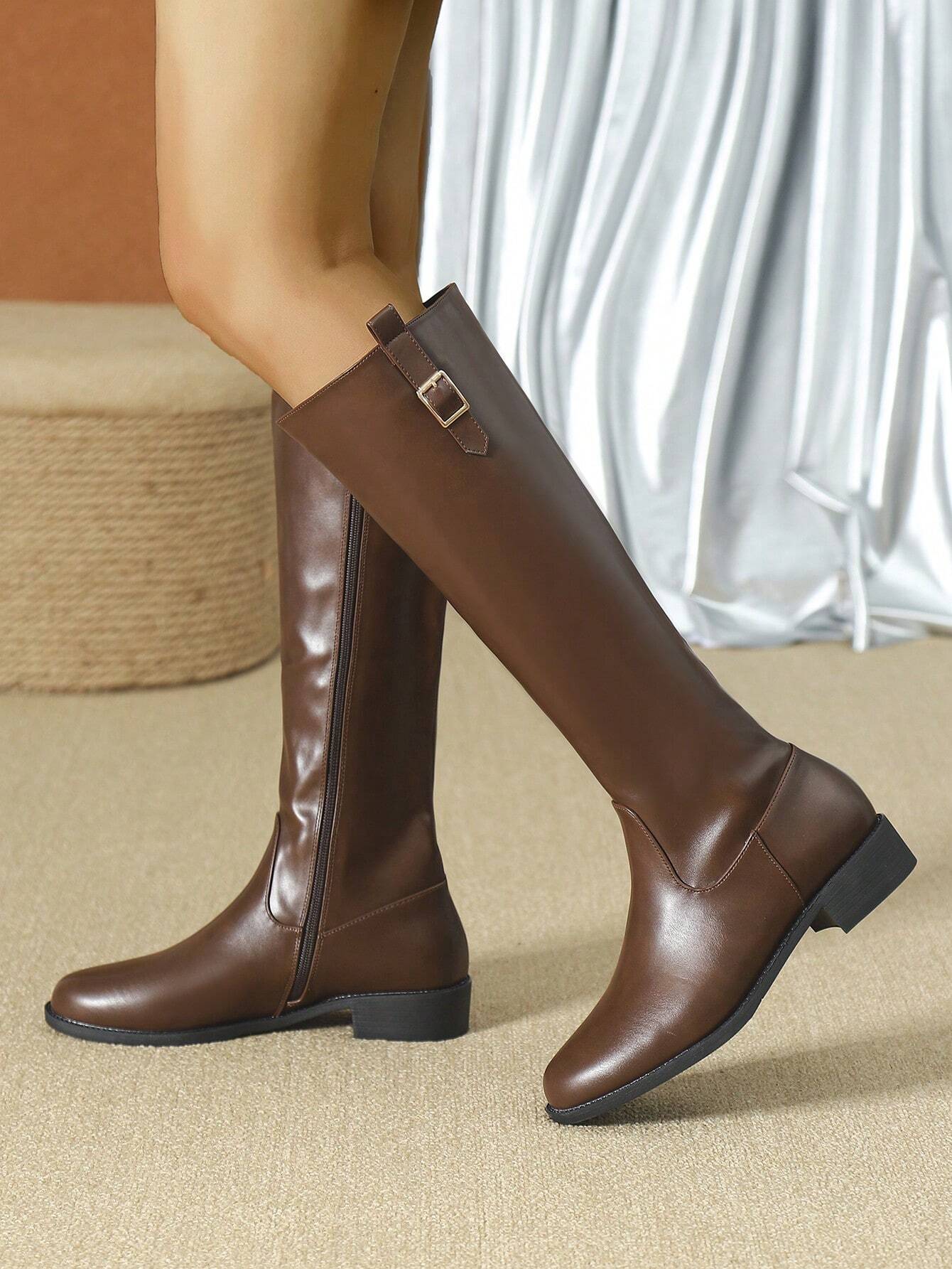 Women Fashion Black Tall Boots