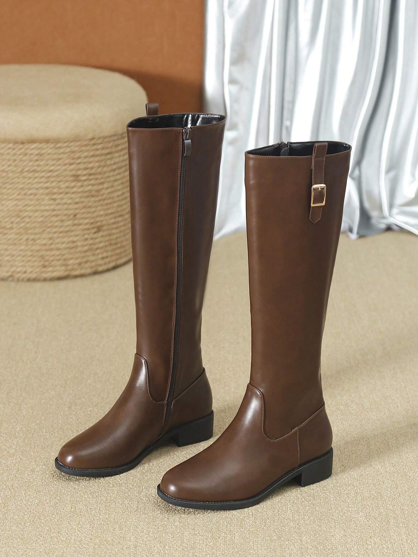 Women Fashion Black Tall Boots