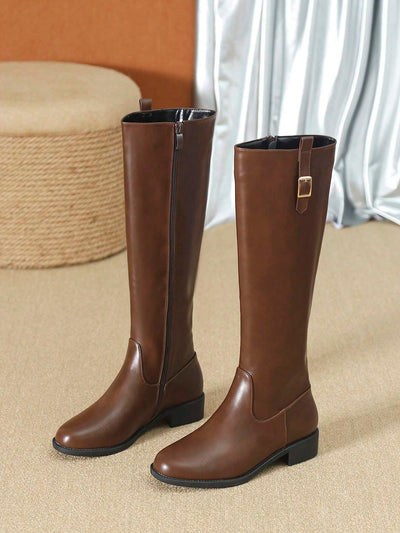 Women Fashion Black Tall Boots