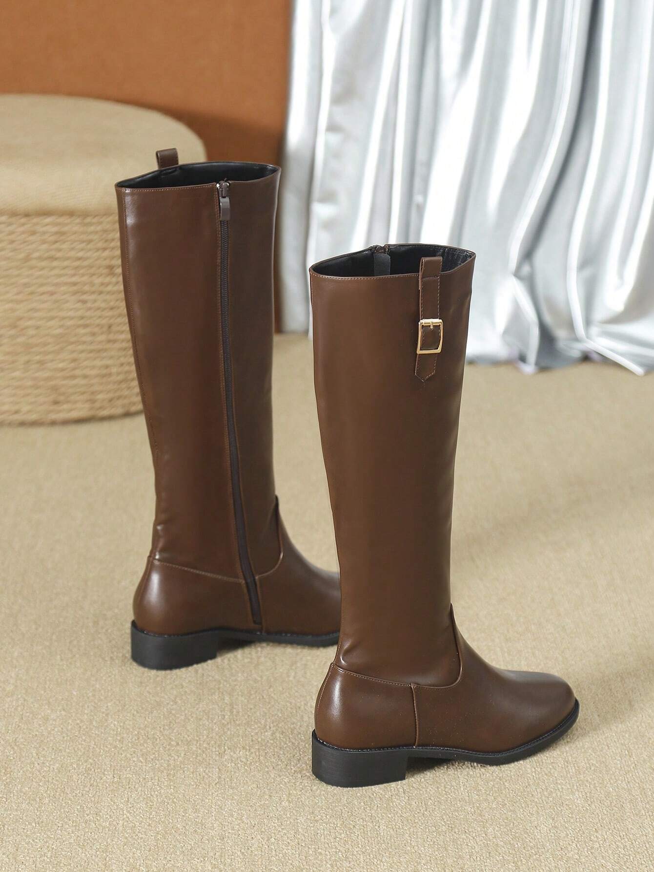 Women Fashion Black Tall Boots