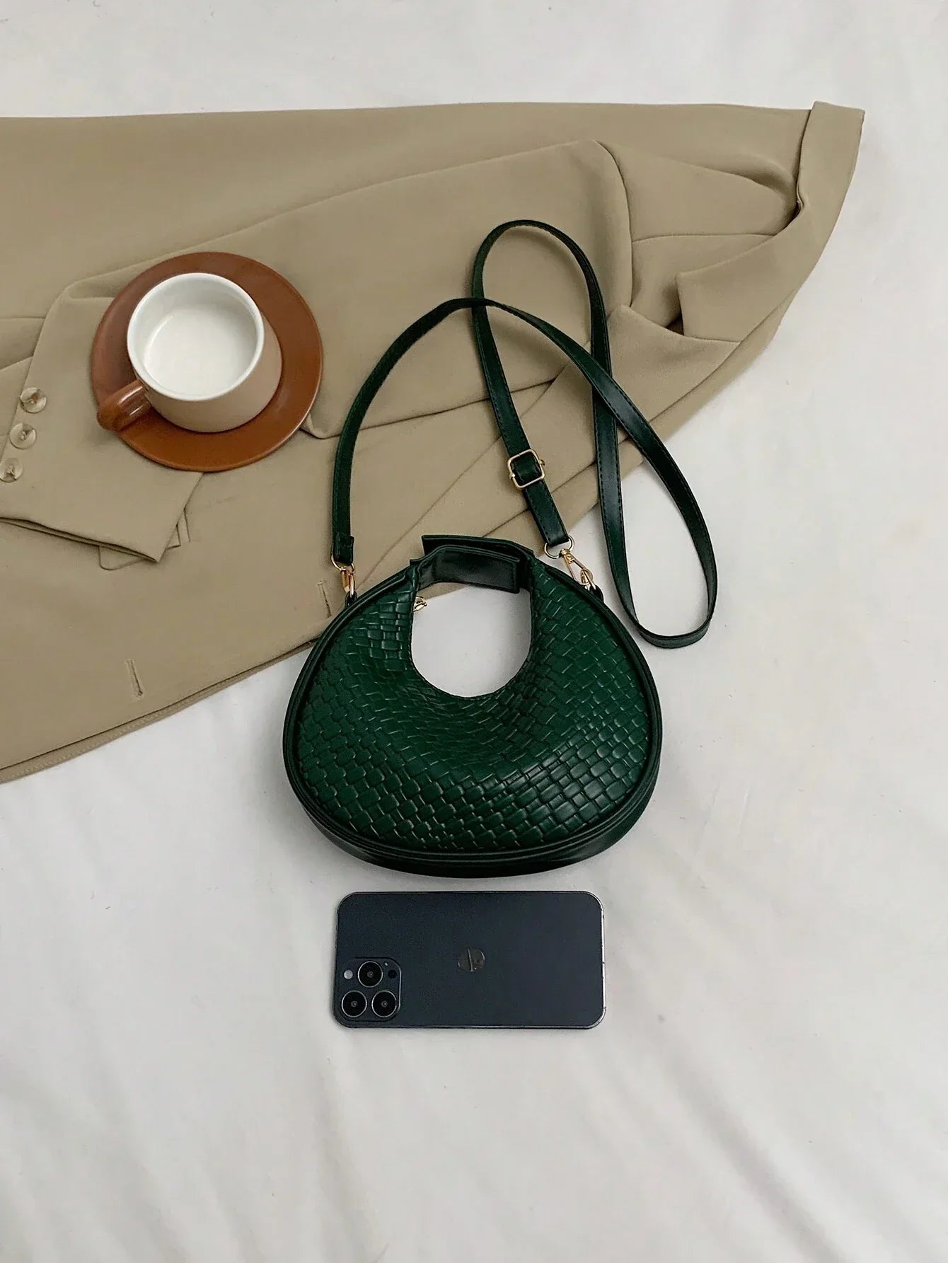 European And American Style New Fashion Lady Shoulder Bag Pu Leather Casual Women's Bag