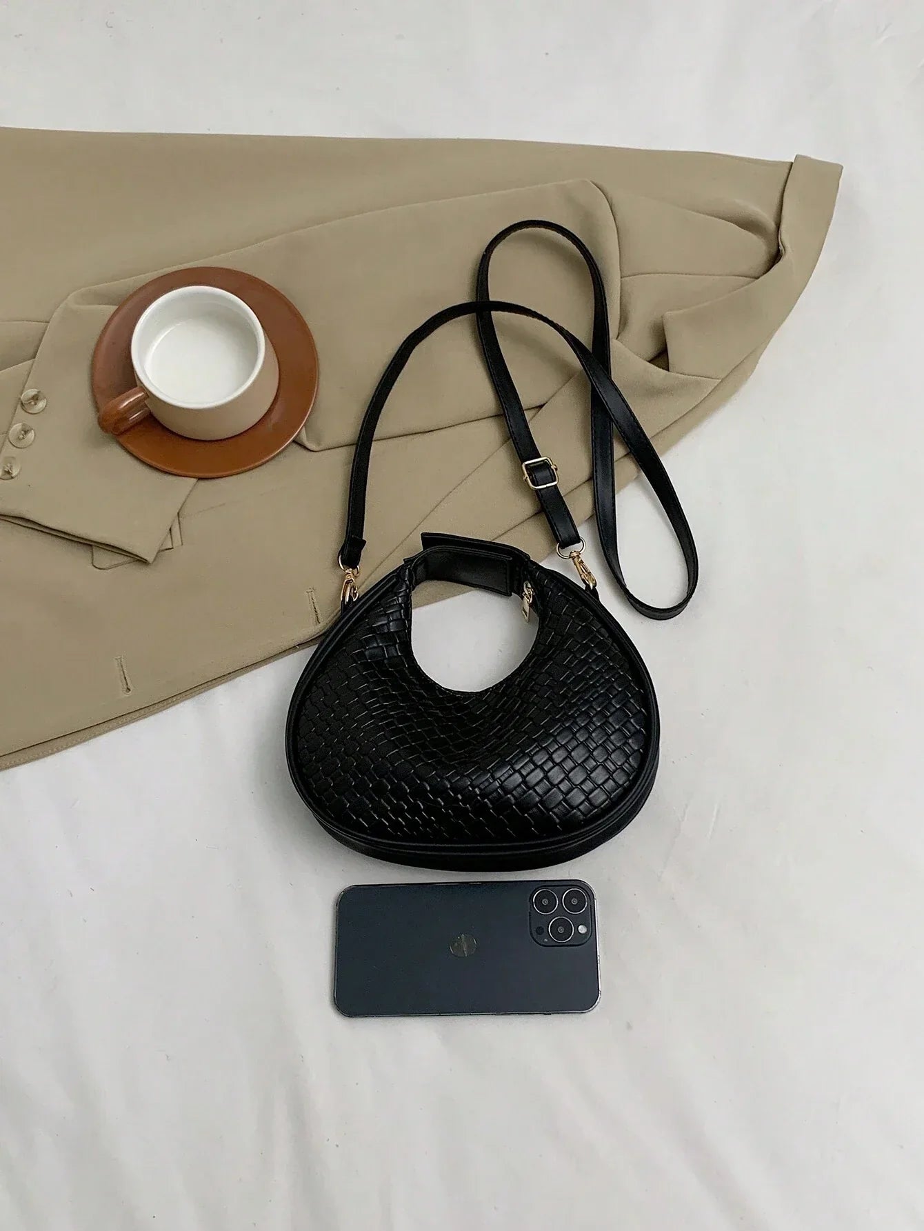 European And American Style New Fashion Lady Shoulder Bag Pu Leather Casual Women's Bag