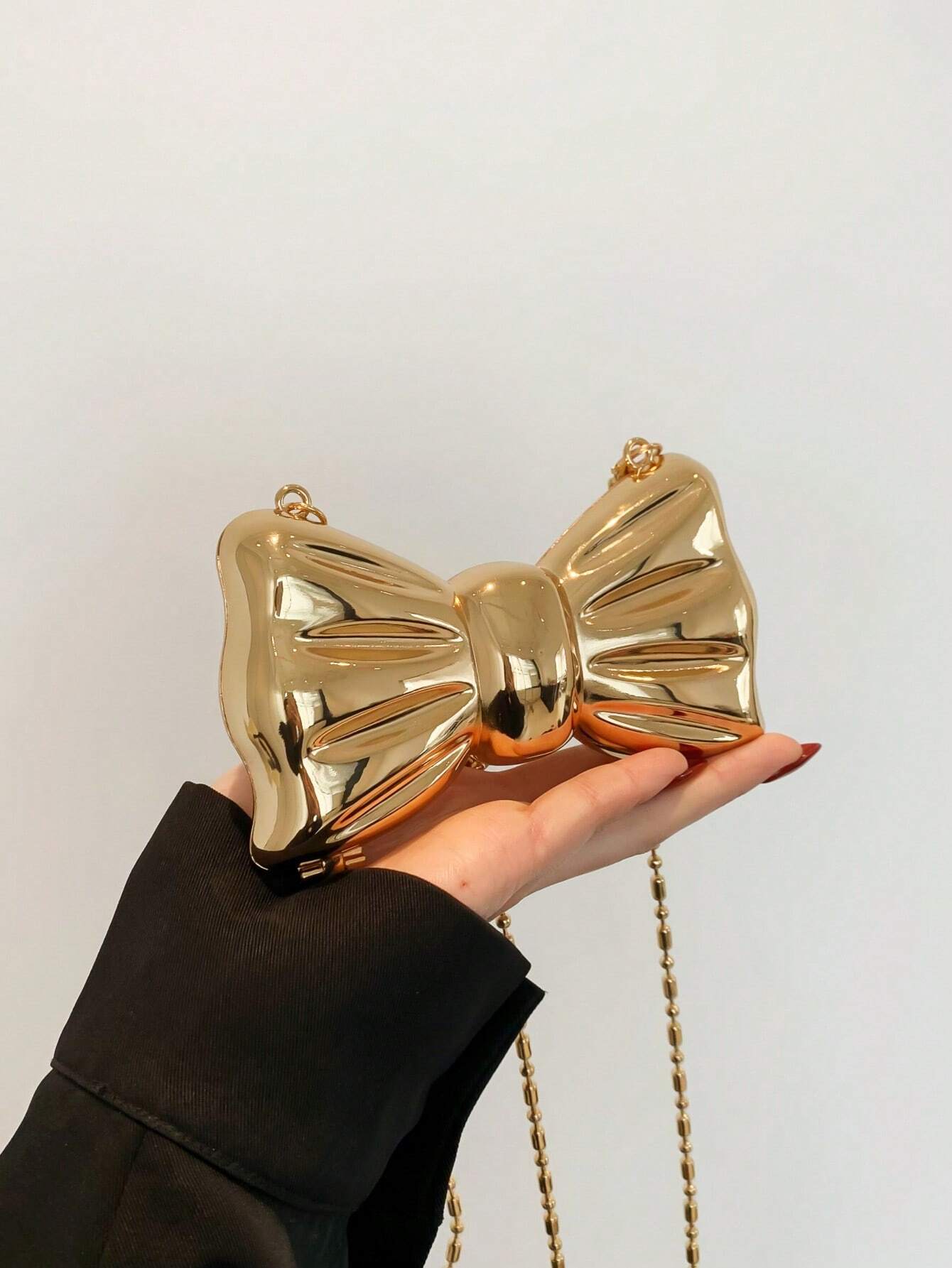 Mini Bow Clutch Purse
