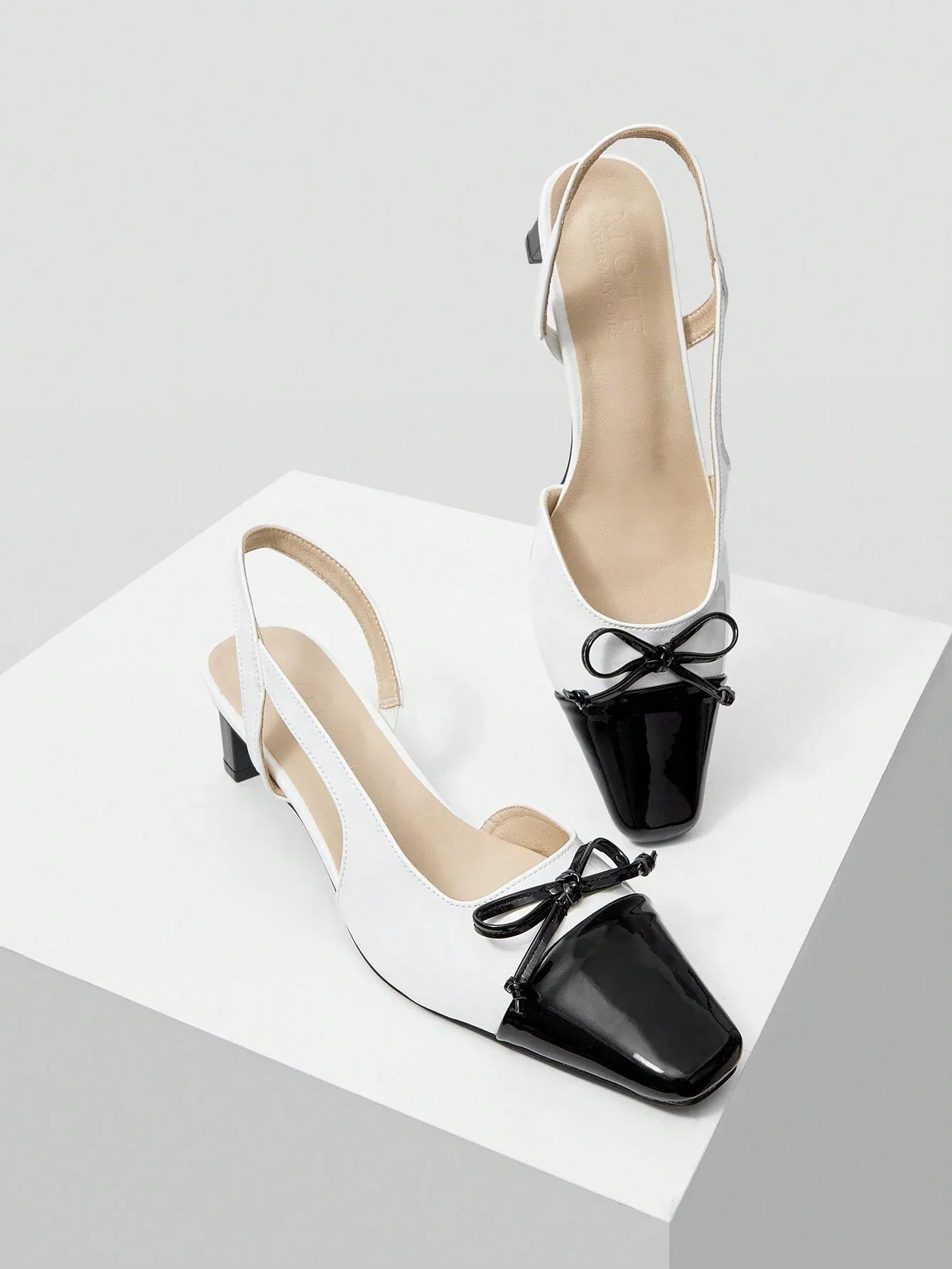MOTF PREMIUM COMFORTABLE WOMEN HIGH HEEL SHOES WITH BOW DECORATION VACATION SHOES
