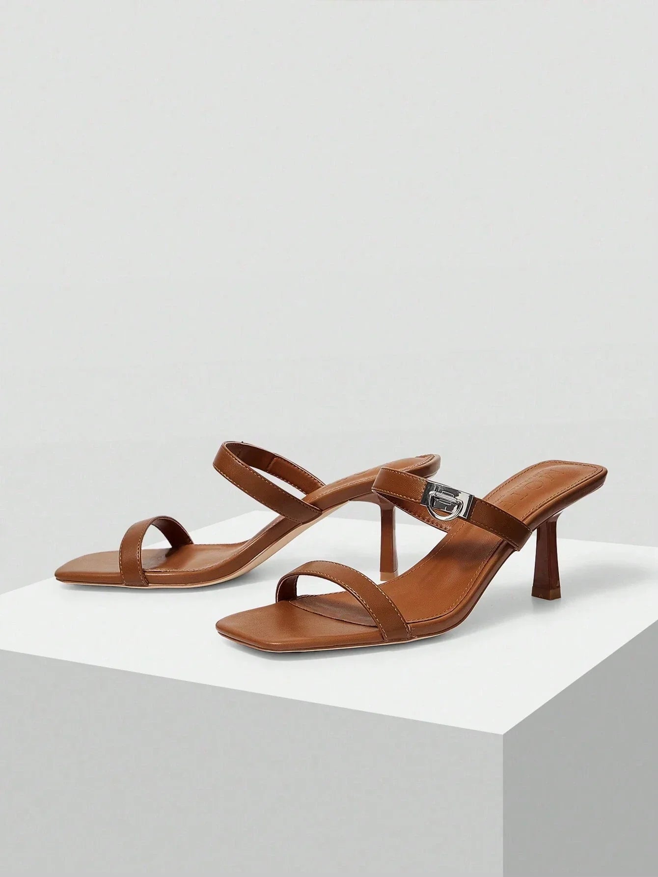 MOTF PREMIUM SIMPLE WOMEN OPEN TOE HIGH HEEL SANDALS