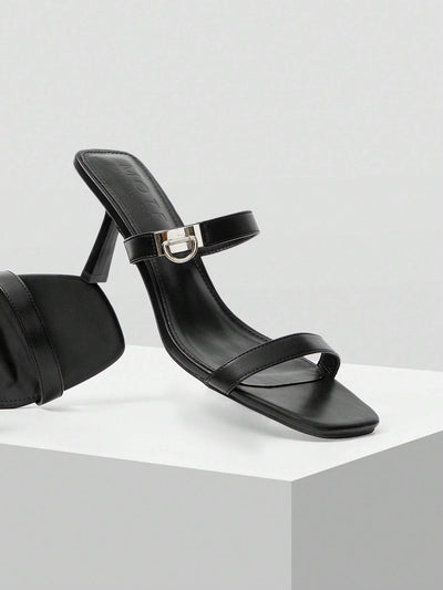 MOTF PREMIUM SIMPLE WOMEN OPEN TOE HIGH HEEL SANDALS