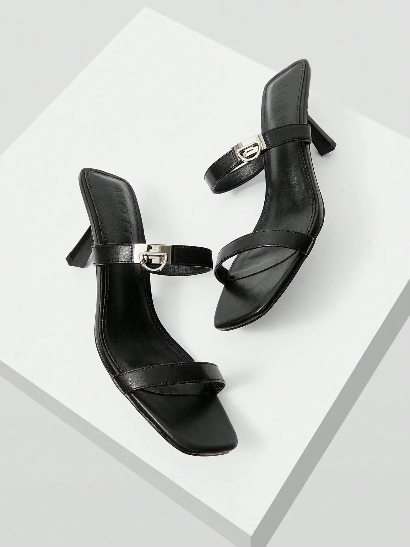 MOTF PREMIUM SIMPLE WOMEN OPEN TOE HIGH HEEL SANDALS