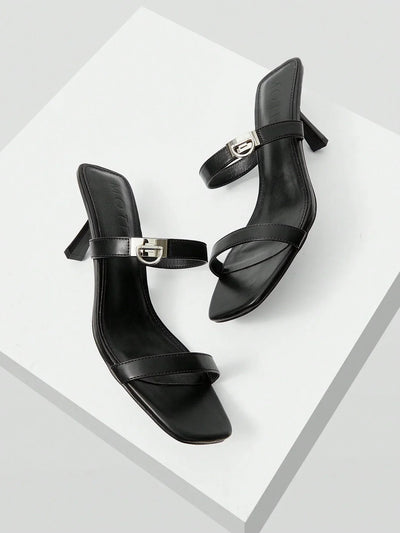 MOTF PREMIUM SIMPLE WOMEN OPEN TOE HIGH HEEL SANDALS