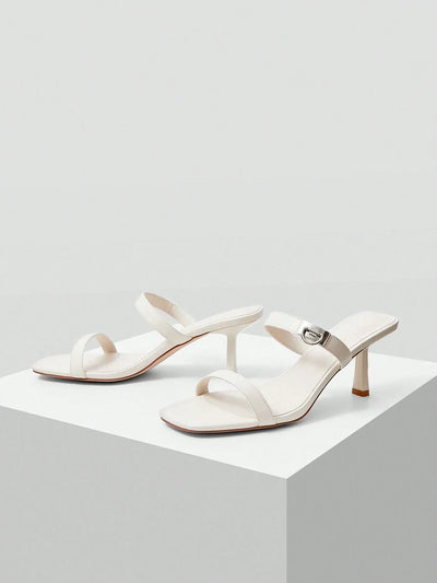 MOTF PREMIUM SIMPLE WOMEN OPEN TOE HIGH HEEL SANDALS