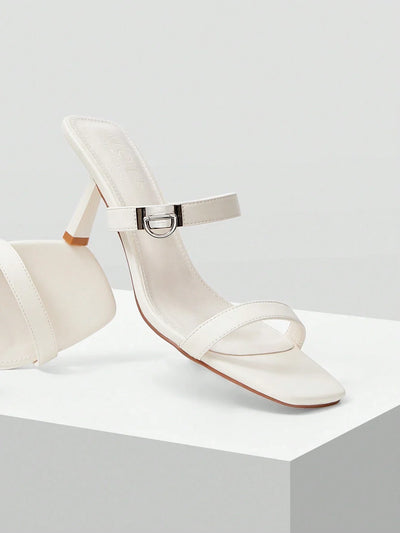 MOTF PREMIUM SIMPLE WOMEN OPEN TOE HIGH HEEL SANDALS