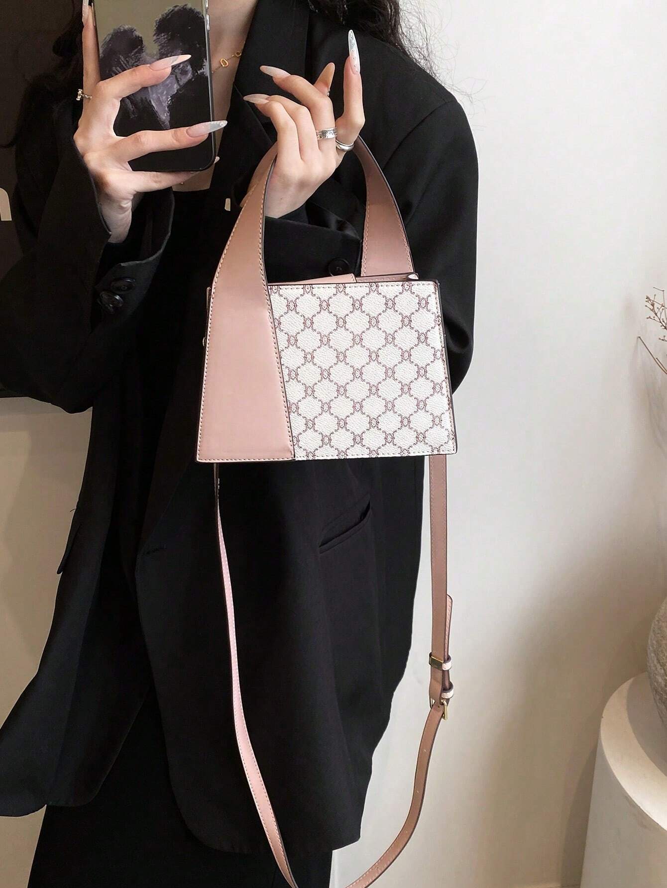 Light Luxury Women's Bag 2024 New Fashion High-End Handbag