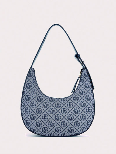 ANESSAMAY&DKMG 2pcs/Set Silk Printed Letter Pattern Combination Bag Strap Adjustable