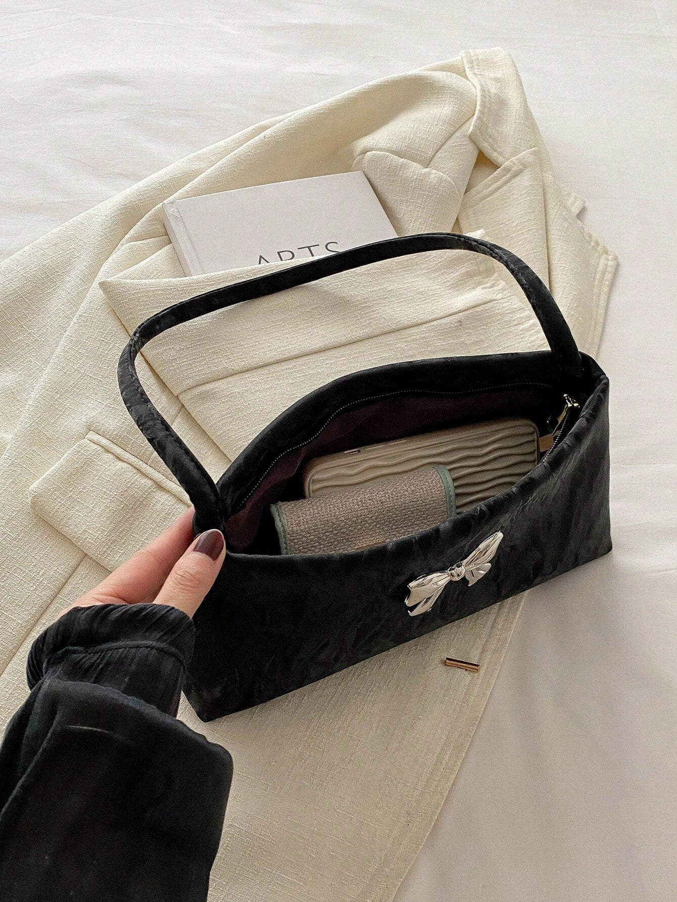 Fashion Ladies Bow Decoration Shoulder Bag