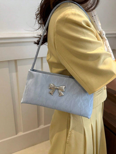 Fashion Ladies Bow Decoration Shoulder Bag