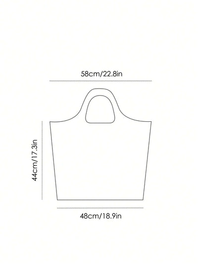 Letter & Harrypotter Deathly Hallows Geo Graphic Tote Bag