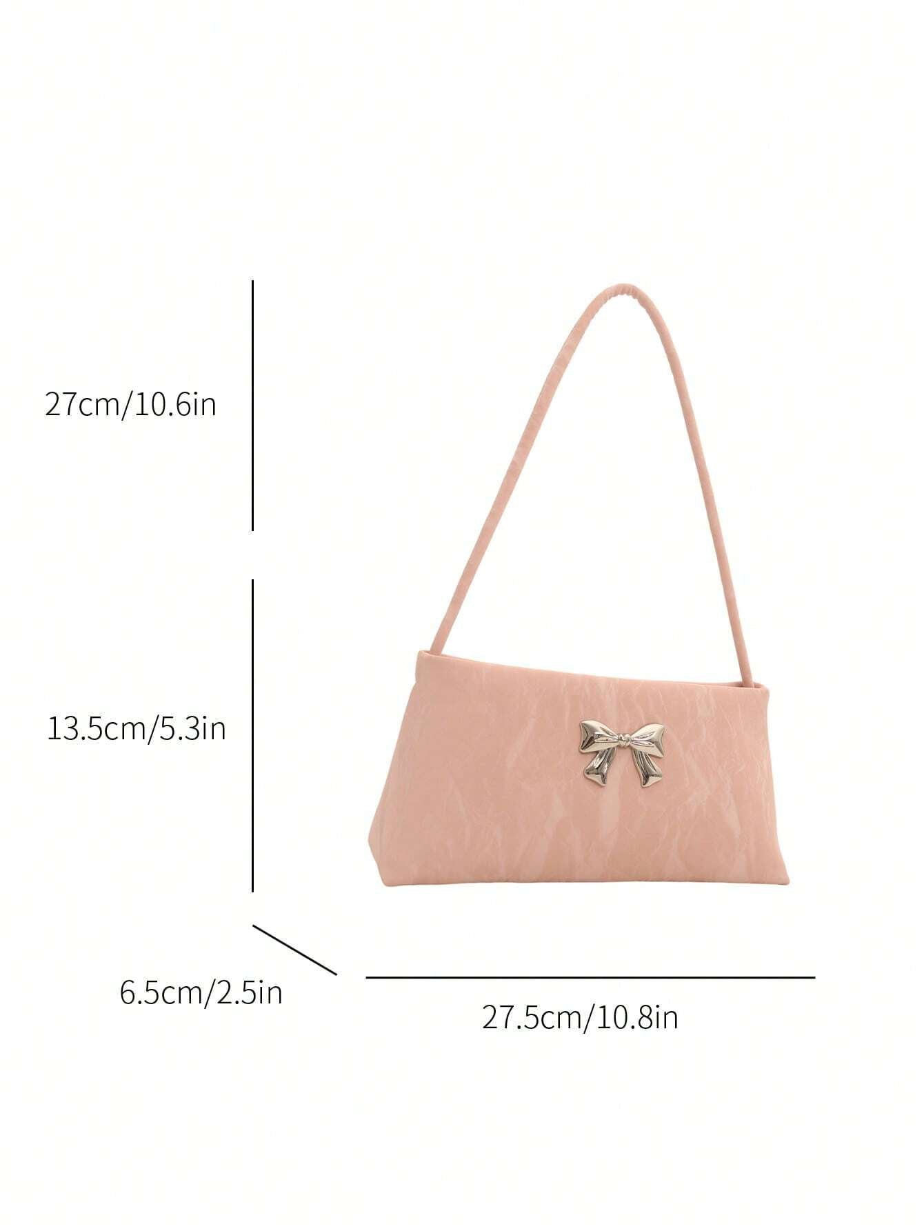 Fashion Ladies Bow Decoration Shoulder Bag