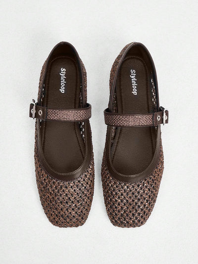 Styleloop Women's Casual Round Toe Flat Shoes