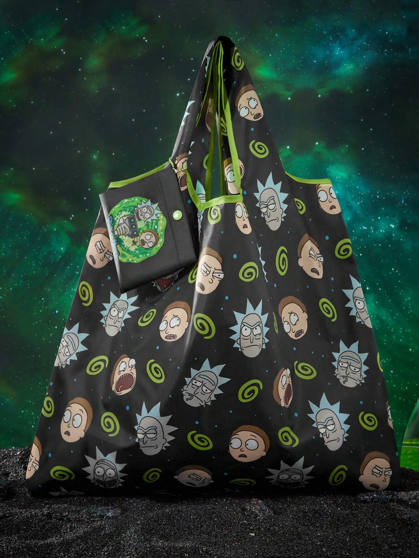 Letter & Harrypotter Deathly Hallows Geo Graphic Tote Bag