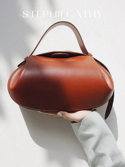 STEPHIECATHY CEZIRA Medium Novelty Bag Ruched Detail