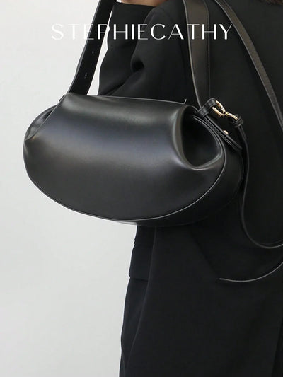 STEPHIECATHY CEZIRA Medium Novelty Bag Ruched Detail