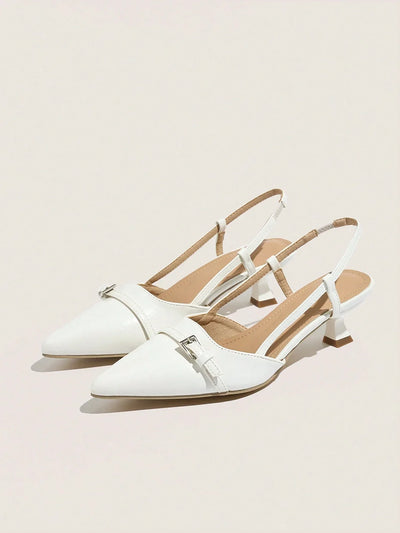 Patent Leather Pointed Toe Women's High Heel Shoes