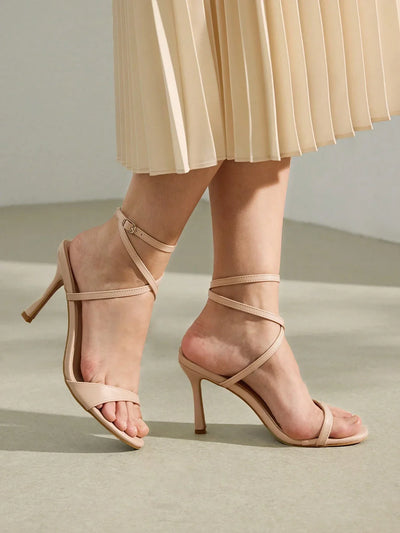 MOTF PREMIUM WOMEN'S ELEGANT PARTY ANKLE STRAP SANDALS