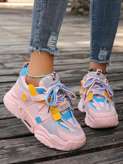 1 Pair Girls Outdoor Casual Comfortable Sports Shoes