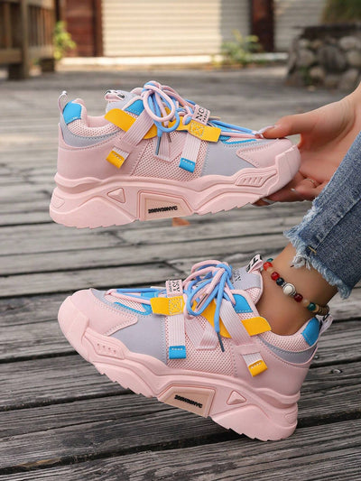 1 Pair Girls Outdoor Casual Comfortable Sports Shoes