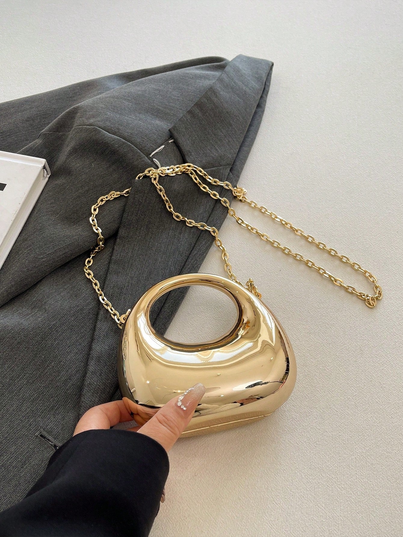 Fashionable Mini Party Acrylic Clutch Bag
