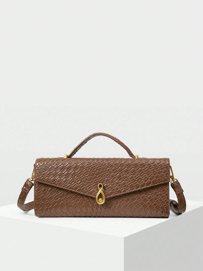 MOTF PREMIUM TEXTURED SQUARE TOP HANDLE BAG