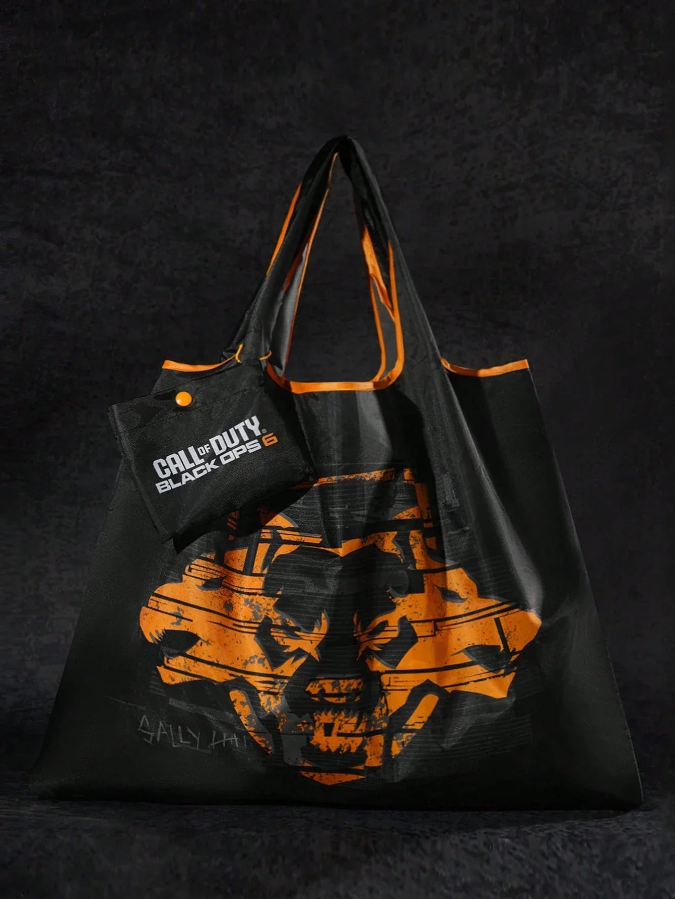 Letter & Harrypotter Deathly Hallows Geo Graphic Tote Bag