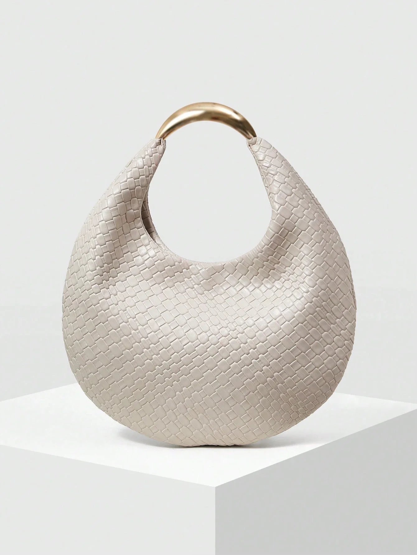 MOTF PREMIUM PU LEATHER EMBOSSED TOP HANDLE BAG