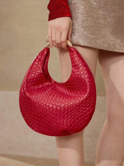 MOTF PREMIUM PU LEATHER EMBOSSED TOP HANDLE BAG