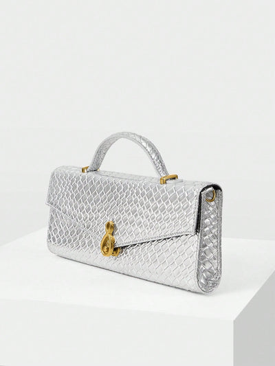 MOTF PREMIUM TEXTURED SQUARE TOP HANDLE BAG
