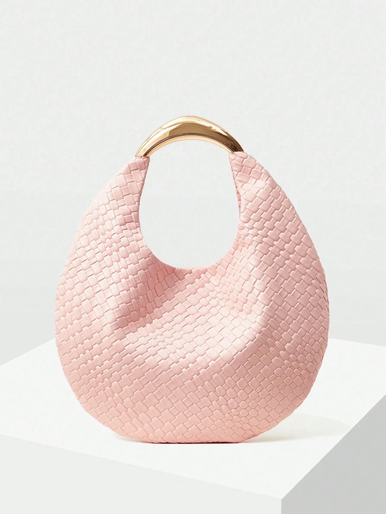 MOTF PREMIUM PU LEATHER EMBOSSED TOP HANDLE BAG