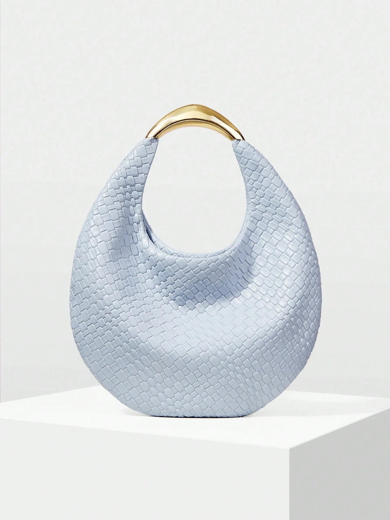 MOTF PREMIUM PU LEATHER EMBOSSED TOP HANDLE BAG