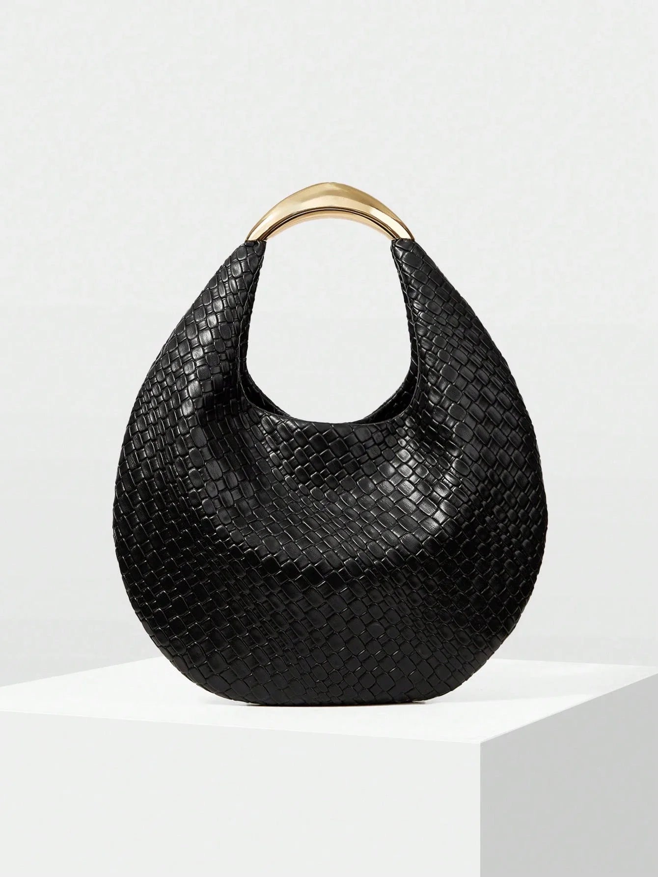 MOTF PREMIUM PU LEATHER EMBOSSED TOP HANDLE BAG