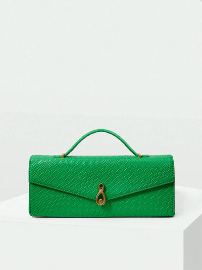 MOTF PREMIUM TEXTURED SQUARE TOP HANDLE BAG