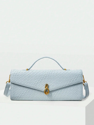 MOTF PREMIUM TEXTURED SQUARE TOP HANDLE BAG