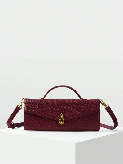 MOTF PREMIUM TEXTURED SQUARE TOP HANDLE BAG