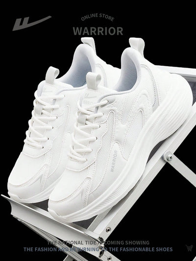 1 Pair Men's Front Lace-Up Mesh Running Shoes