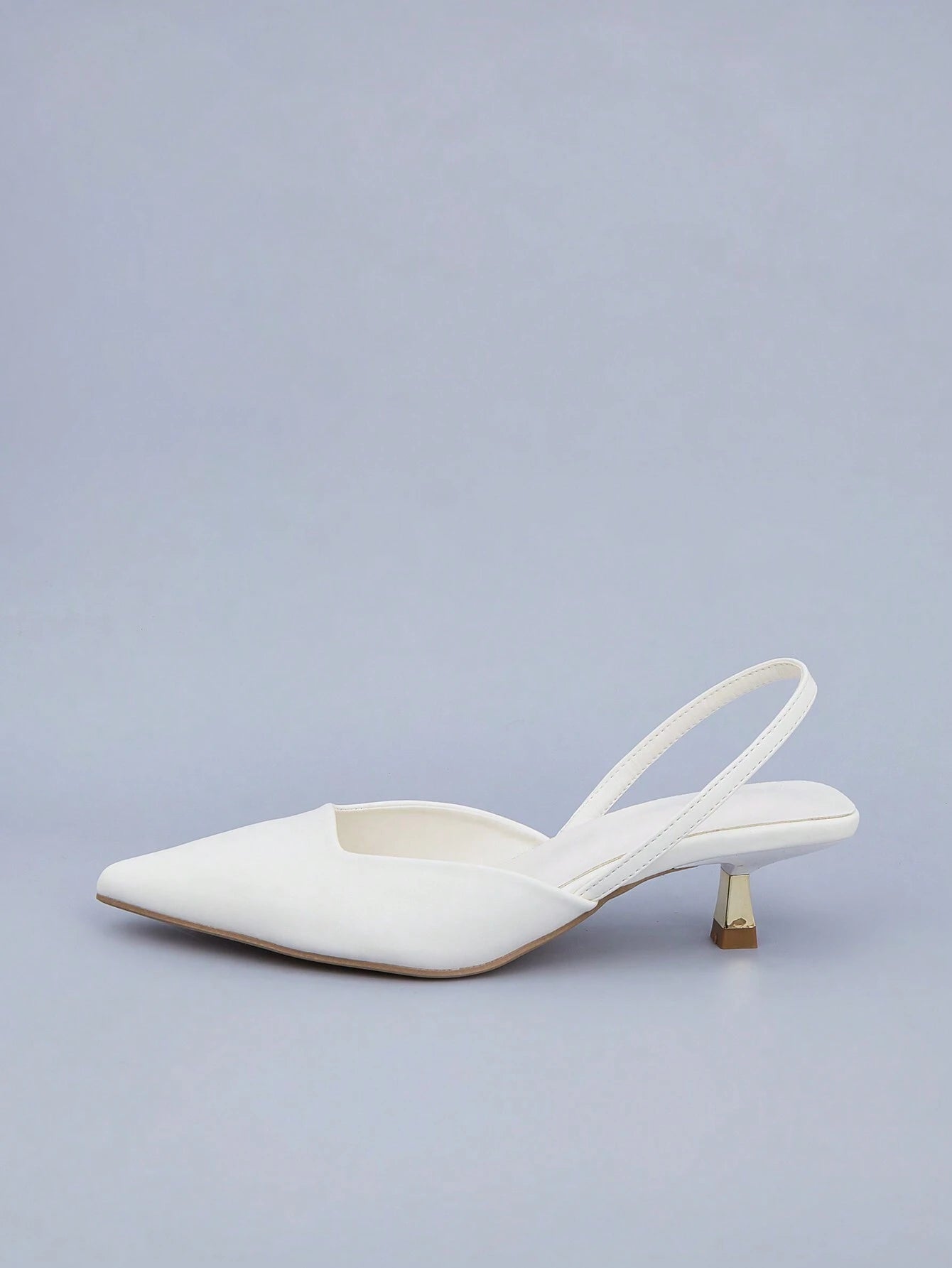 Women's Unique Cut-Out Slingback Heel Flats