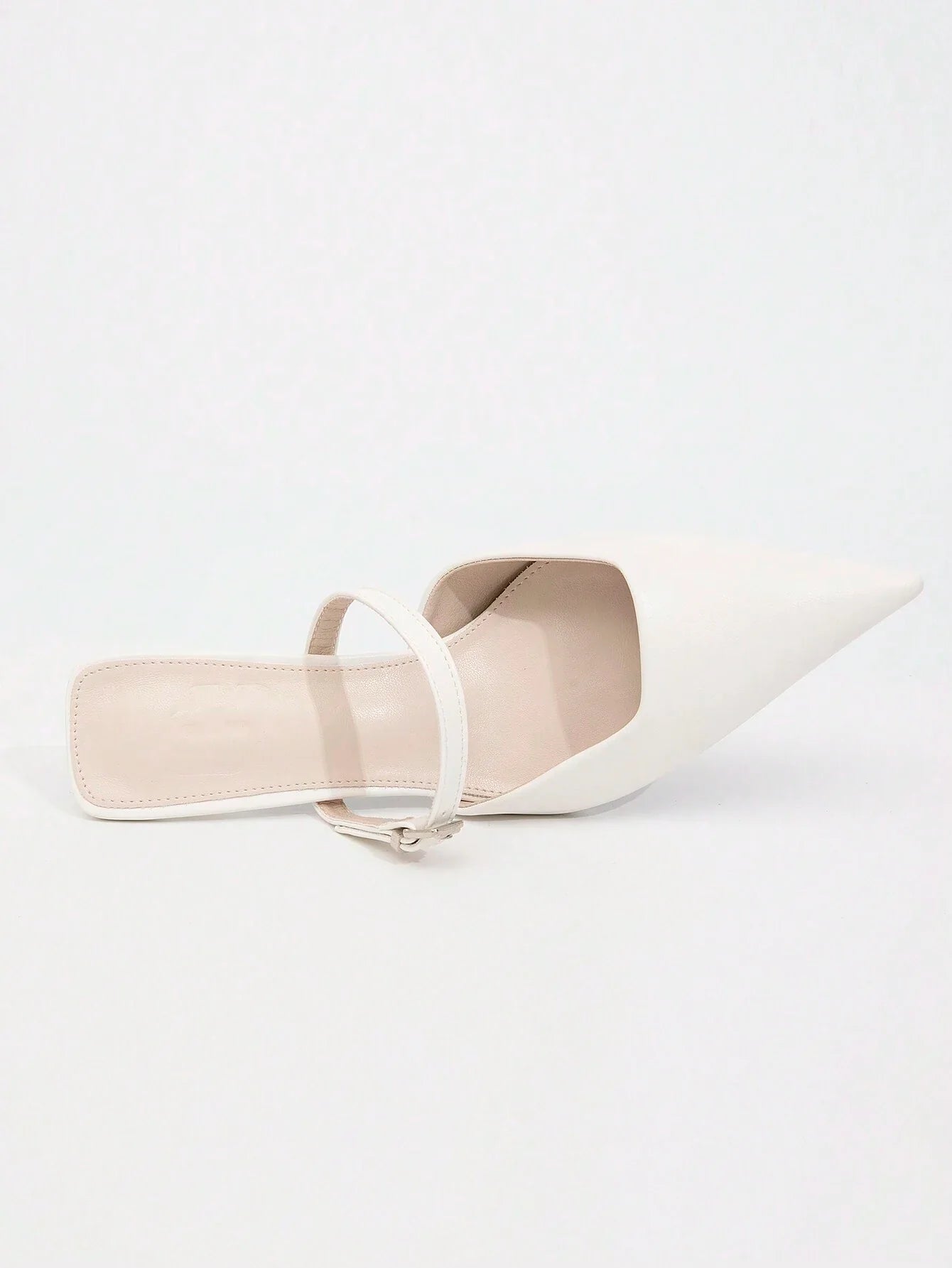 CUCCOO BIZCHIC Solid Color Pointed Toe Casual High Heels