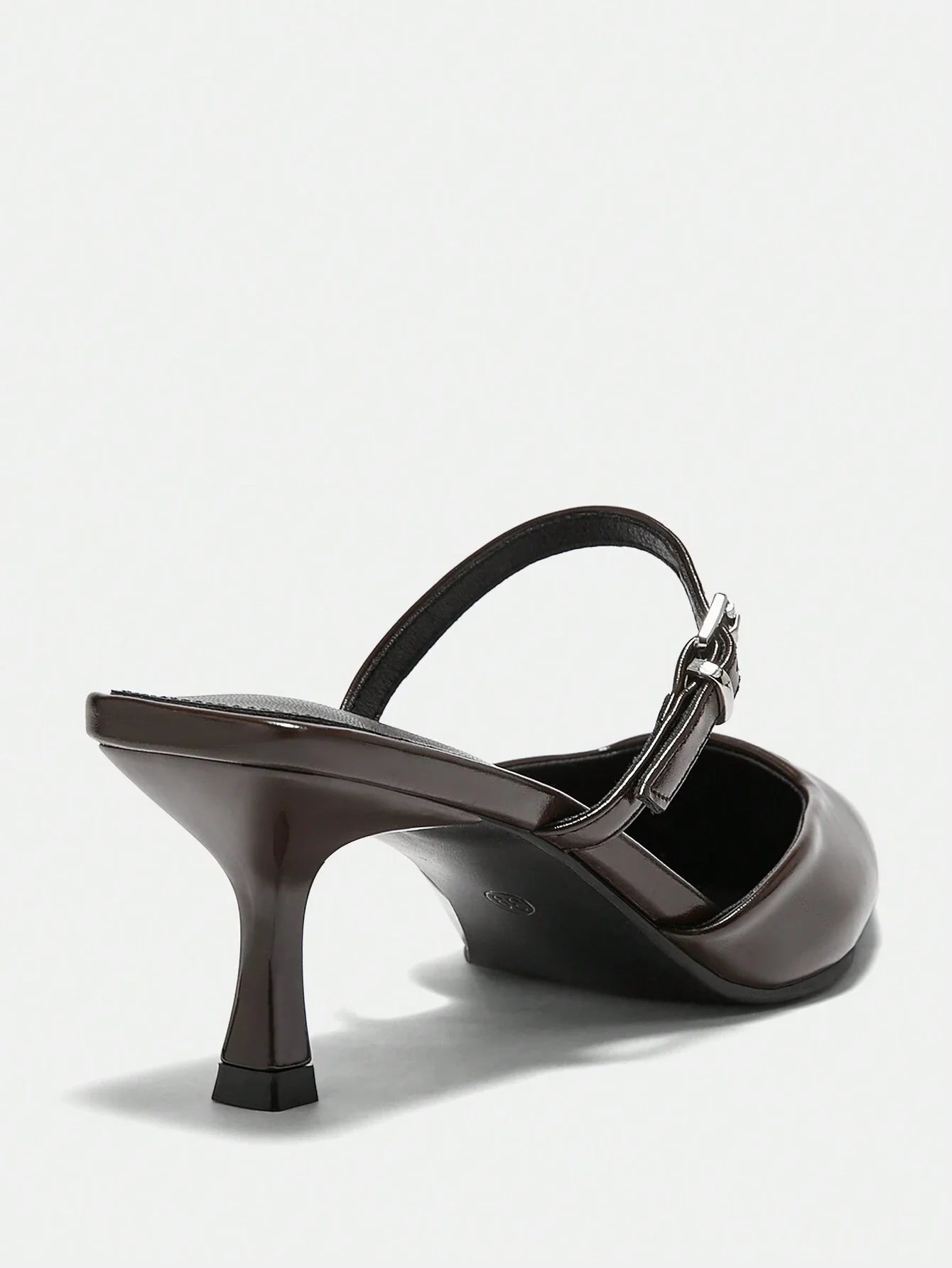 CUCCOO BIZCHIC Solid Color Pointed Toe Casual High Heels