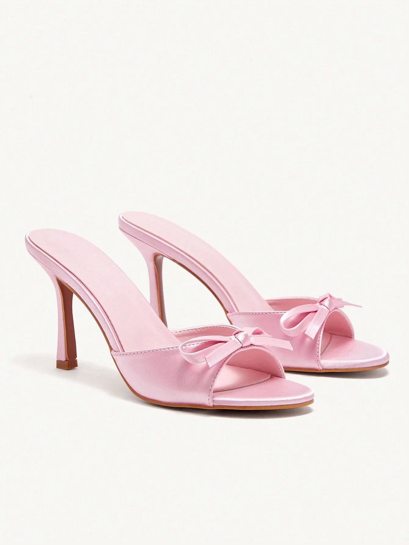 CUCCOO CHICEST PU Women's Closed Toe High Heel Mules