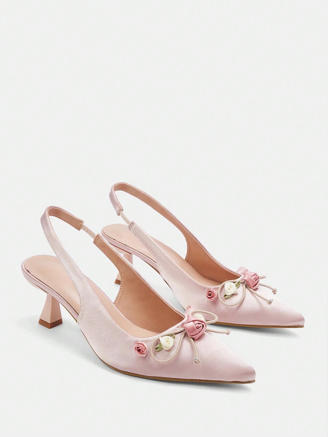 CHICEST Elegant Floral High Heels